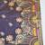 Lavender zari woven banarasi silk blend saree with blouse piece