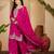 Pink color beautiful chinon silk embroidery elegant ceremonial suit