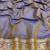 Lavender zari woven banarasi silk blend saree with blouse piece