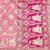 Pink zari woven banarasi silk blend saree with blouse piece