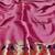 Blue zari woven paithani silk blend saree with blouse piece