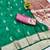 Green zari woven paithani silk blend saree with blouse piece