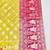 Yellow zari woven banarasi silk blend saree with blouse piece