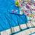 Blue zari woven paithani silk blend saree with blouse piece
