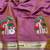 Purple zari woven paithani silk blend saree with blouse piece