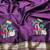 Wine zari woven paithani silk blend saree with blouse piece