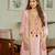 Peach color stylish and partywear pv chanderi beautiful partywear dress