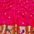 Pink zari woven paithani silk blend saree with blouse piece