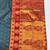 Firozi zari woven paithani silk blend saree with blouse piece