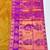 Mehendi zari woven paithani silk blend saree with blouse piece