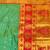 Light green zari woven paithani silk blend saree with blouse piece