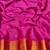 Wine zari woven paithani silk blend saree with blouse piece