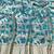 Blue zari woven paithani silk blend saree with blouse piece