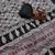 black ajarakh print with mirror crepe silk saree