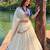 Vichitra silk blend Sequin Work Lehenga Set - Full stitched free size 