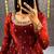 Women's  new trendy latest designer embroidery anarkali gown with dupatta set