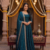 Women's latest designer embroidery anarkali gown with dupatta set