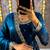 Women's  new trendy latest designer embroidery anarkali gown with dupatta set