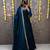 Women's  new trendy latest designer embroidery anarkali gown with dupatta set
