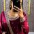 Women's  new trendy latest designer embroidery anarkali gown with dupatta set
