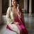 Pink silk readymade suit with embroidery & sequence work