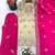 Pink silk readymade suit with embroidery & sequence work