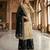 Black silk readymade suit with embroidery & sequence work