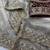 grey sequance and zari embroidery satin fabric saree