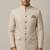 Cream thread and sequins work bandhgala