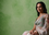 white floral print with beads, sequins and katdana hand silk saree