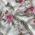 white floral print with beads, sequins and katdana hand silk saree