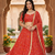 Georgette bandhani print lehenga