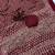red ajarakh print with mirror and beautiful tussle crepe silk saree