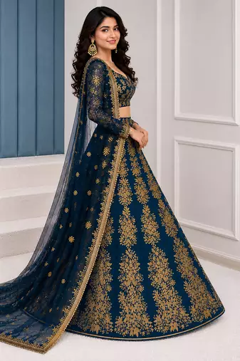 Elegance Royal Premium Polo Silk Lehenga Choli