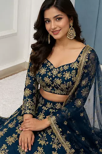 Elegance Royal Premium Polo Silk Lehenga Choli