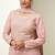 Pink zari embroidery & sequins free size stitched anarkali salwar suit for women