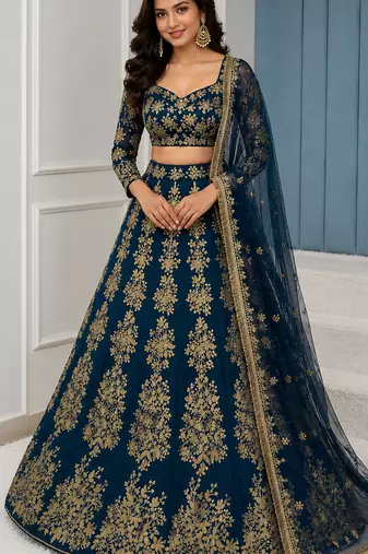 Elegance Royal Premium Polo Silk Lehenga Choli