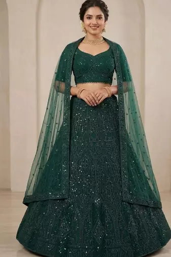 Designer Peplum Style ReadyMade Lehenga Choli
