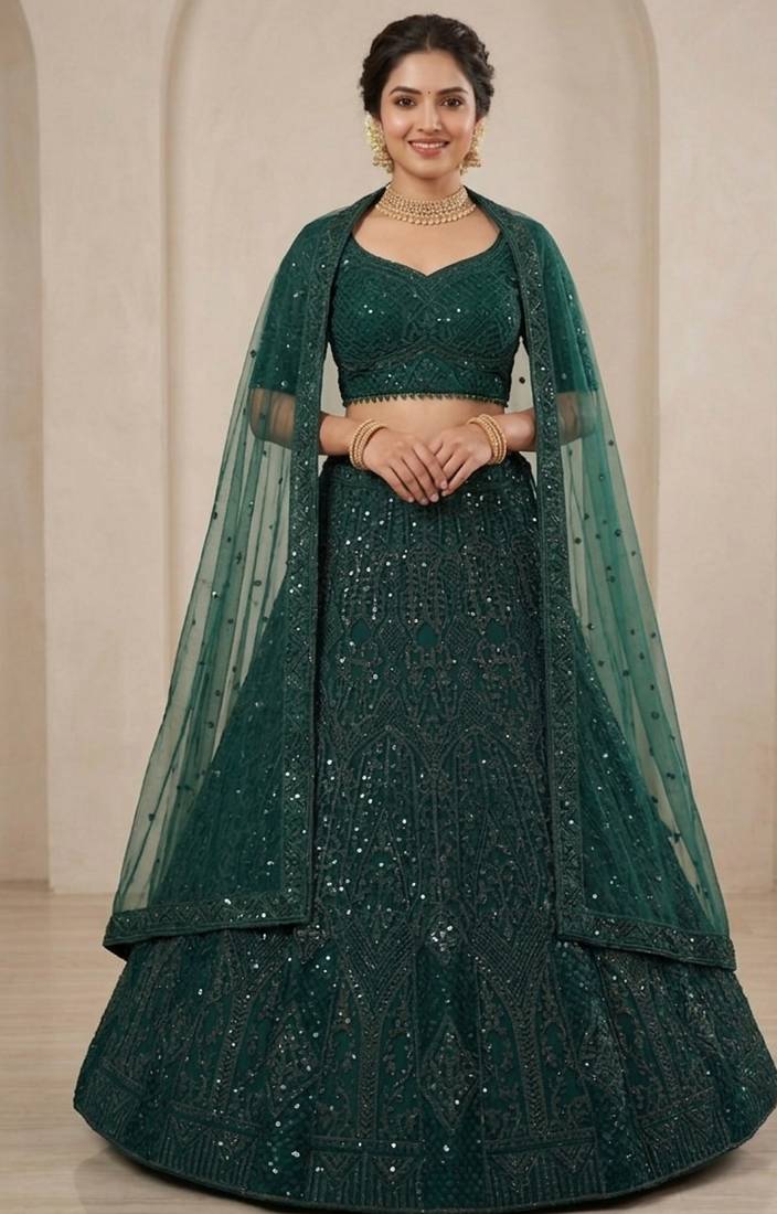 Designer Peplum Style ReadyMade Lehenga Choli