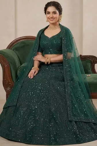 Designer Peplum Style ReadyMade Lehenga Choli