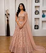 Designer Georgette  Mirror Work Festive Wear Lehenga Set