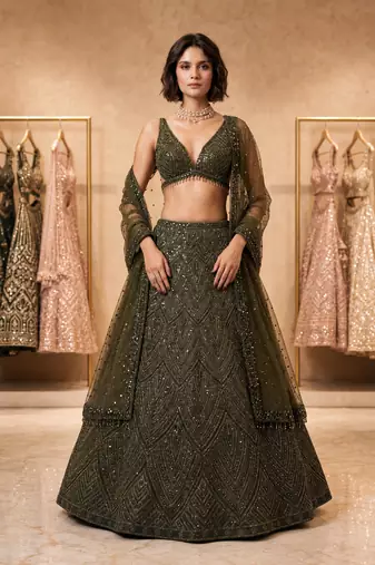 Elegant Partywear Lehenga Choli Collection