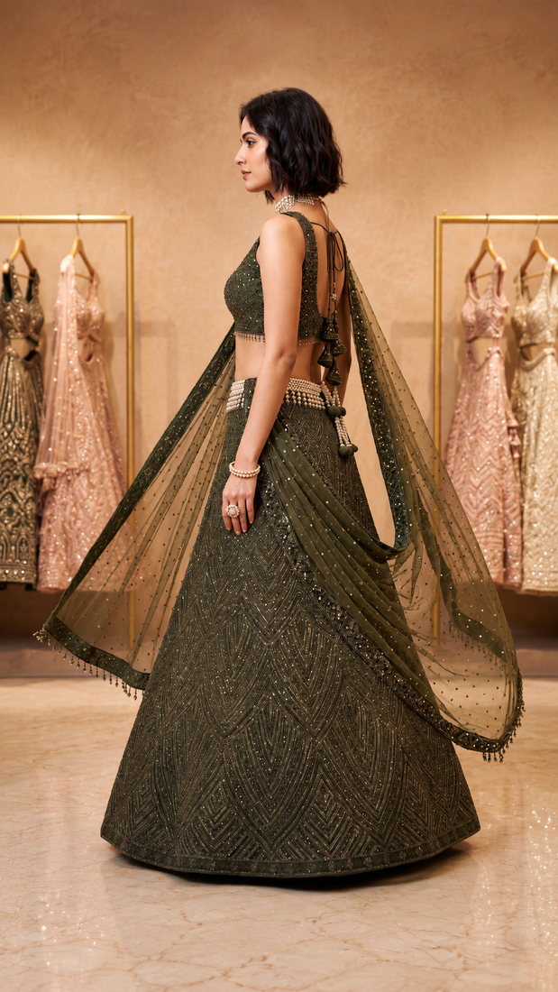 Elegant Partywear Lehenga Choli Collection