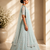 light blue sequins net lehenga choli