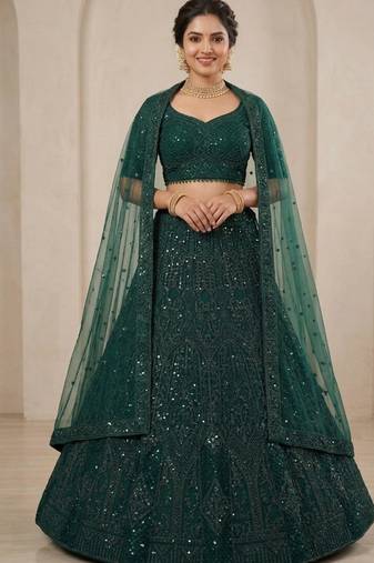 Designer Peplum Style ReadyMade Lehenga Choli