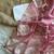 Onion Pink Color thread embroidery work butta organza silk  Sraree