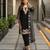 Black georgette  party wear embroidery  suit set