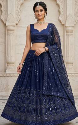 Designer Peplum Style ReadyMade Lehenga Choli 2