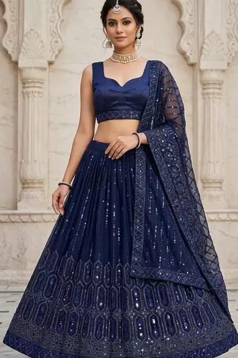 Designer Peplum Style ReadyMade Lehenga Choli
