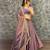 Womens New Trendy Radiant Purple Hand-Embroidered Silk Lehenga Choli Set